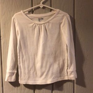 Gap Toddler Girls 3YR Cream Long Sleeve Shirt